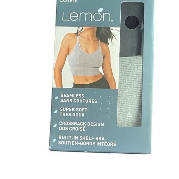 Lemon - Women’s 2-pack Ribbed Yoga Bra - Picture 3 of 9